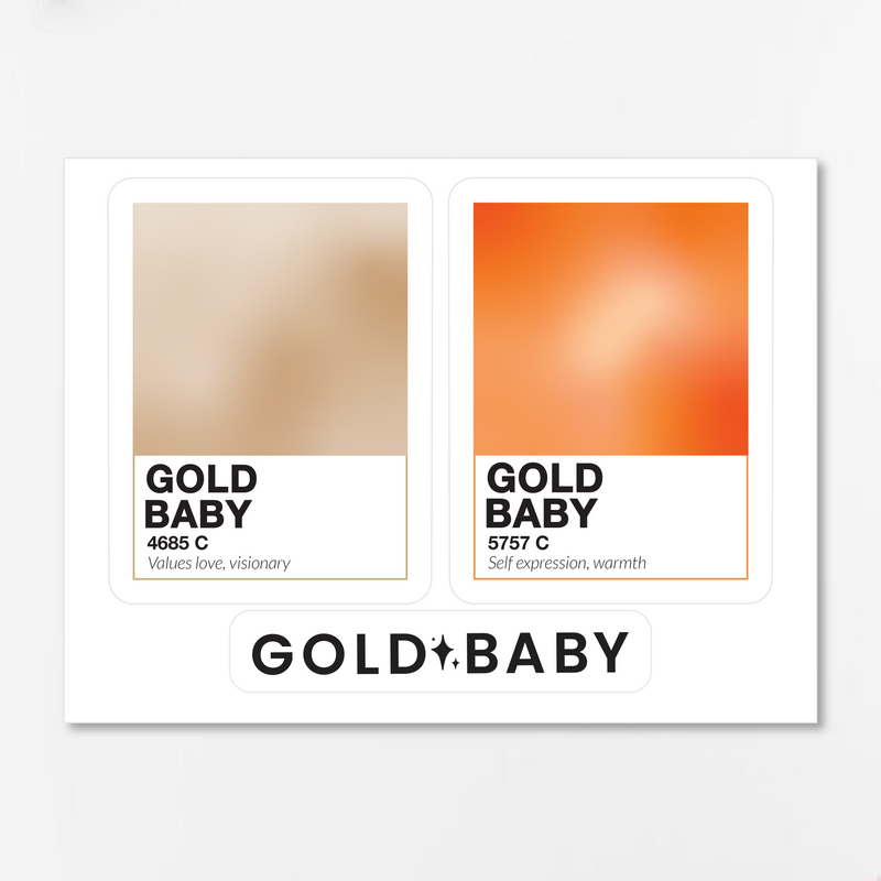 Your Aura is Golden Sticker Sheet